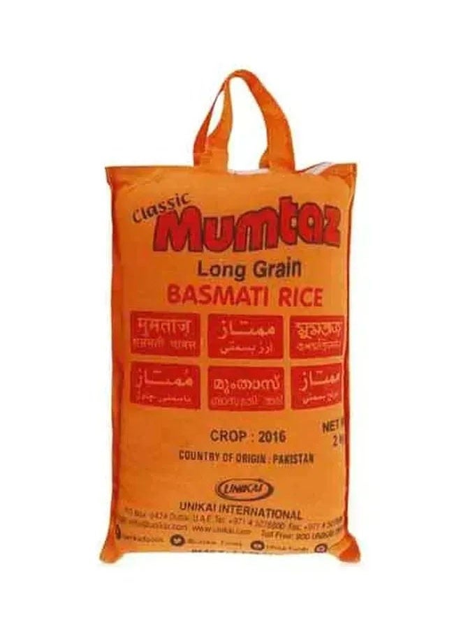 Mumtaz Classic Long Grain Basmati Rice, 2KG 