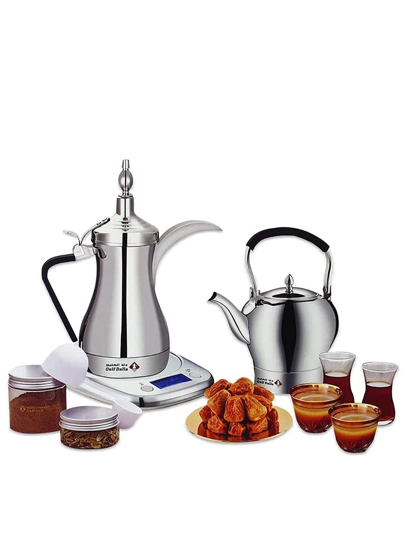 Gulf Dalla - Gulf Dalla Electric Arabic Coffee & Tea Maker Machine 1 Liter 1000 Watt - Image 1
