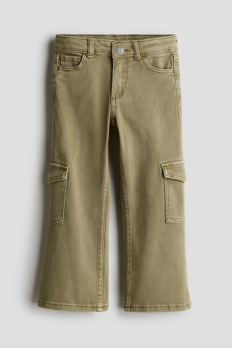 H&M Bootcut Cargo Jeans