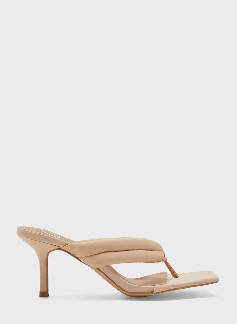 Missguided Nylon High Heel Sandals