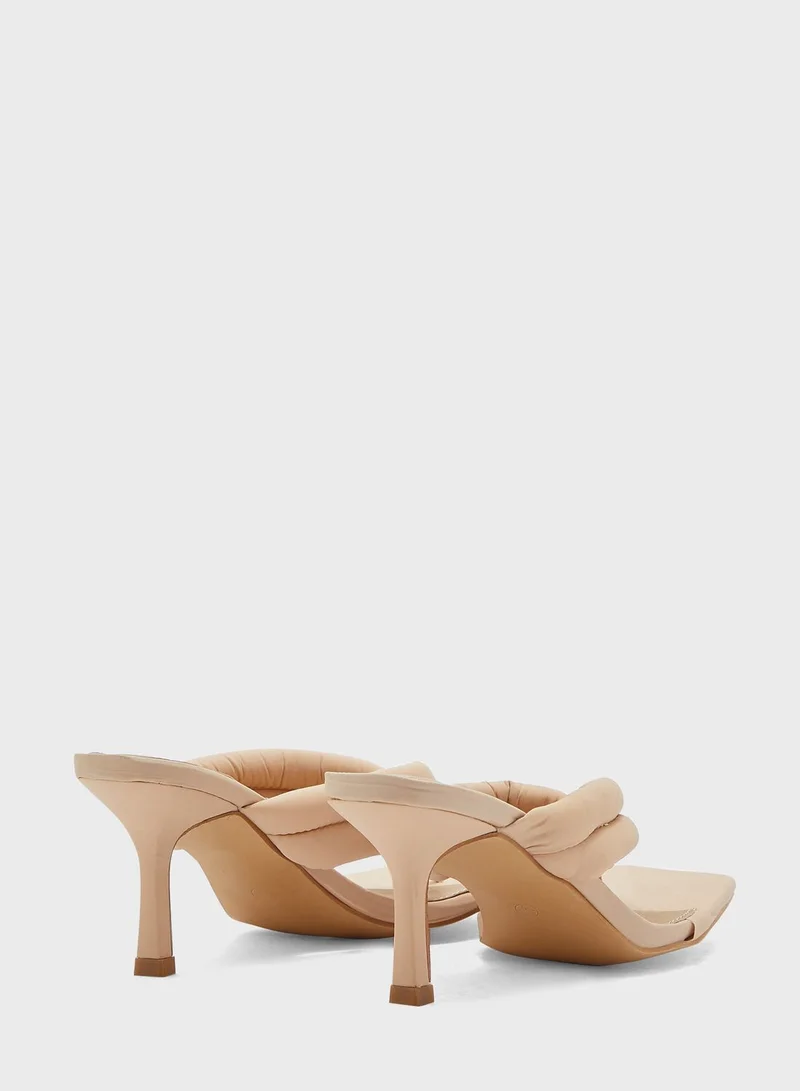 Missguided Nylon High Heel Sandals