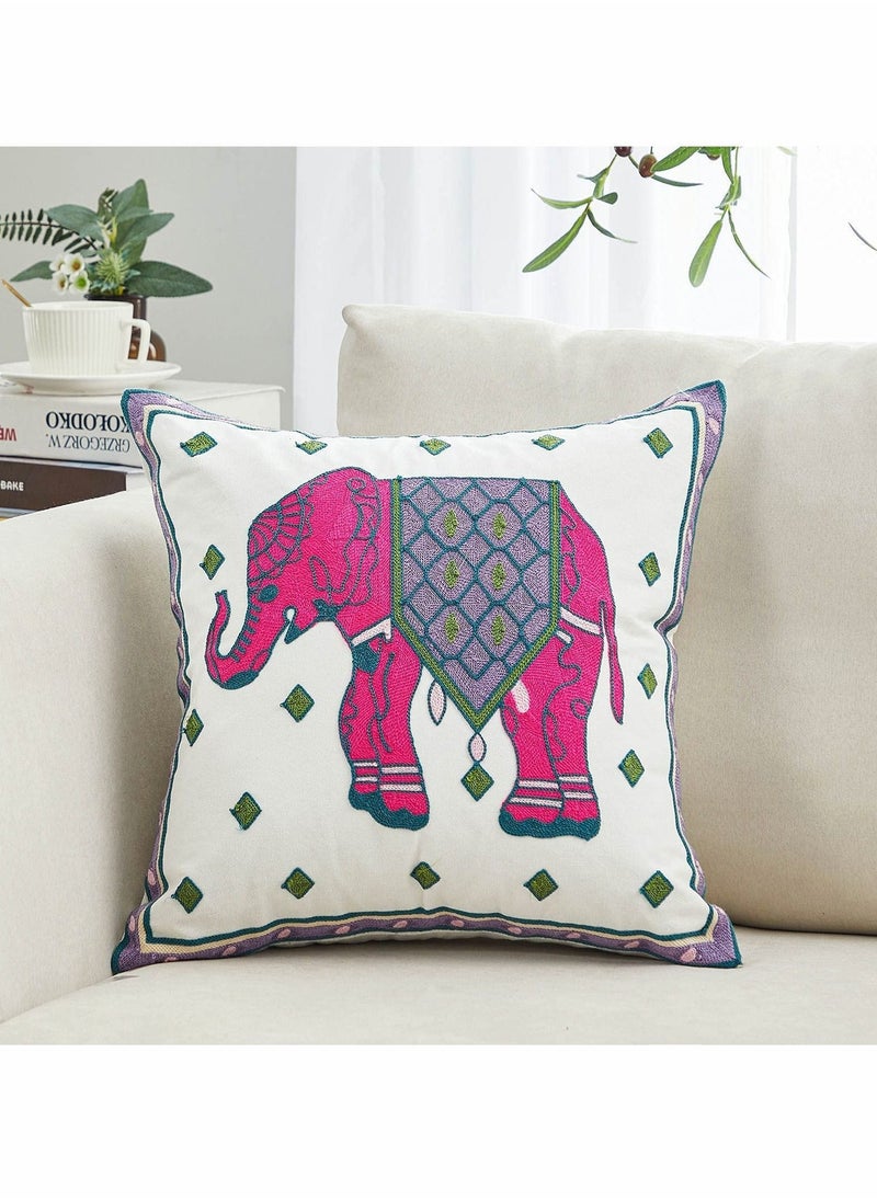 Y&D 2 Pcs Pillowcase Decorative Embroidered Tassel  - Image 4