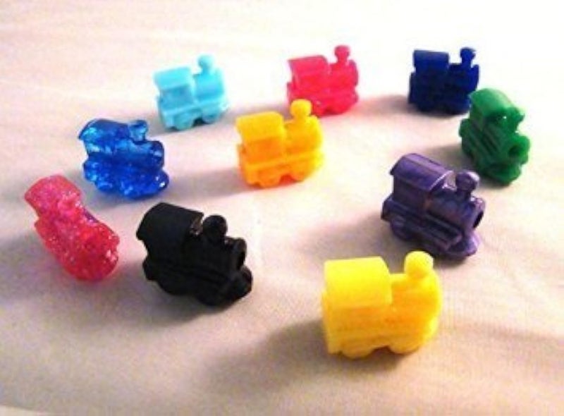 مجموعة من ١٠ علامات دومينو بتصميم قطار مكسيكي من CHH