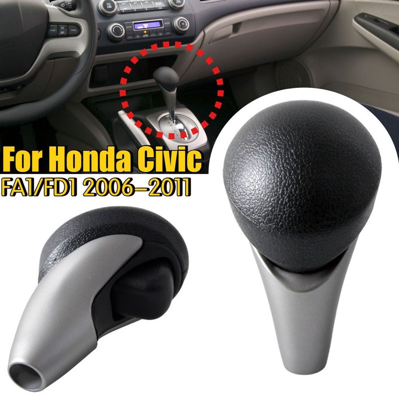 Grey Automatic Shift Knob Gear Lever for Honda Civic Sedan 2006 2011 FA1 FD1 Acura CSX - Image 1
