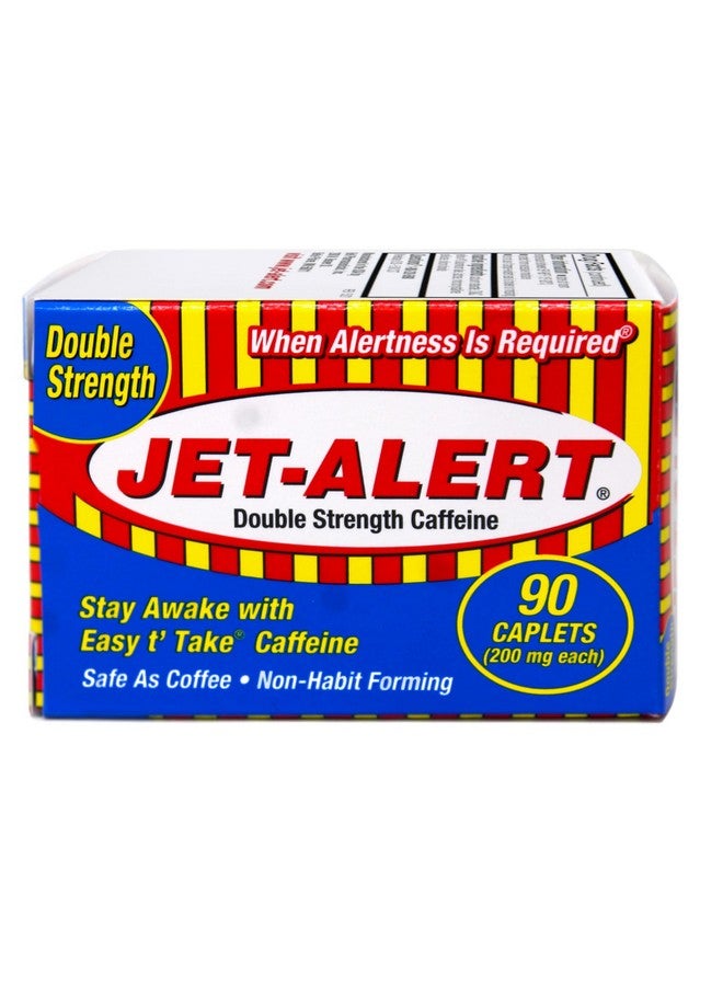 Jet-Alert جيت-ألارتي قوة مزدوجة كافيين 200 ملغ أقراص، 90 قرص، عبوة من 3 - Image 2