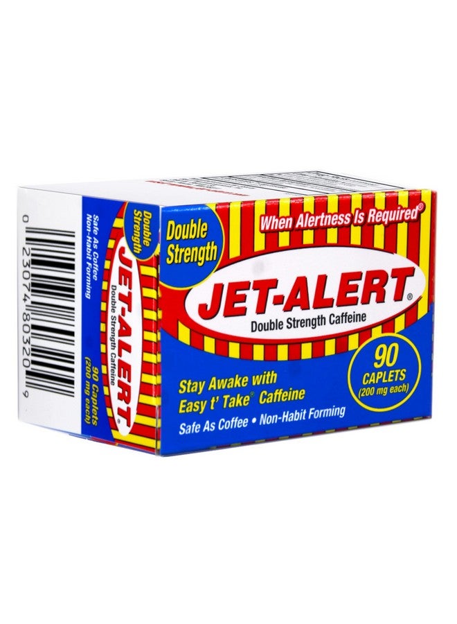 Jet-Alert جيت-ألارتي قوة مزدوجة كافيين 200 ملغ أقراص، 90 قرص، عبوة من 3 - Image 3