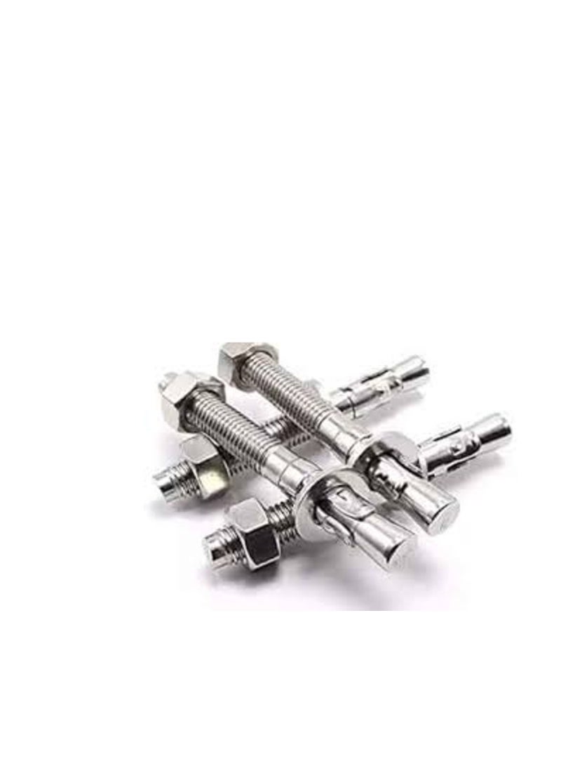 KNP KNP Stainless Steel Anchor Bolt 10x150mm pack of 5 is a Premium Fastener Designed for Secure and Reliable Anchoring in Concrete and Masonry Structures. - Image 3