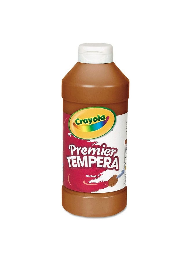 Crayola 541216007 Premier Tempera Paint Brown 16 Oz - Image 2