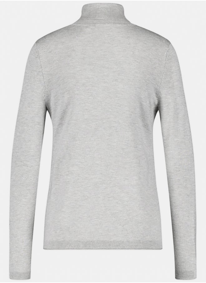 GERRY WEBER Polo Neck Jumper With Sleeve Vents  - Image 5