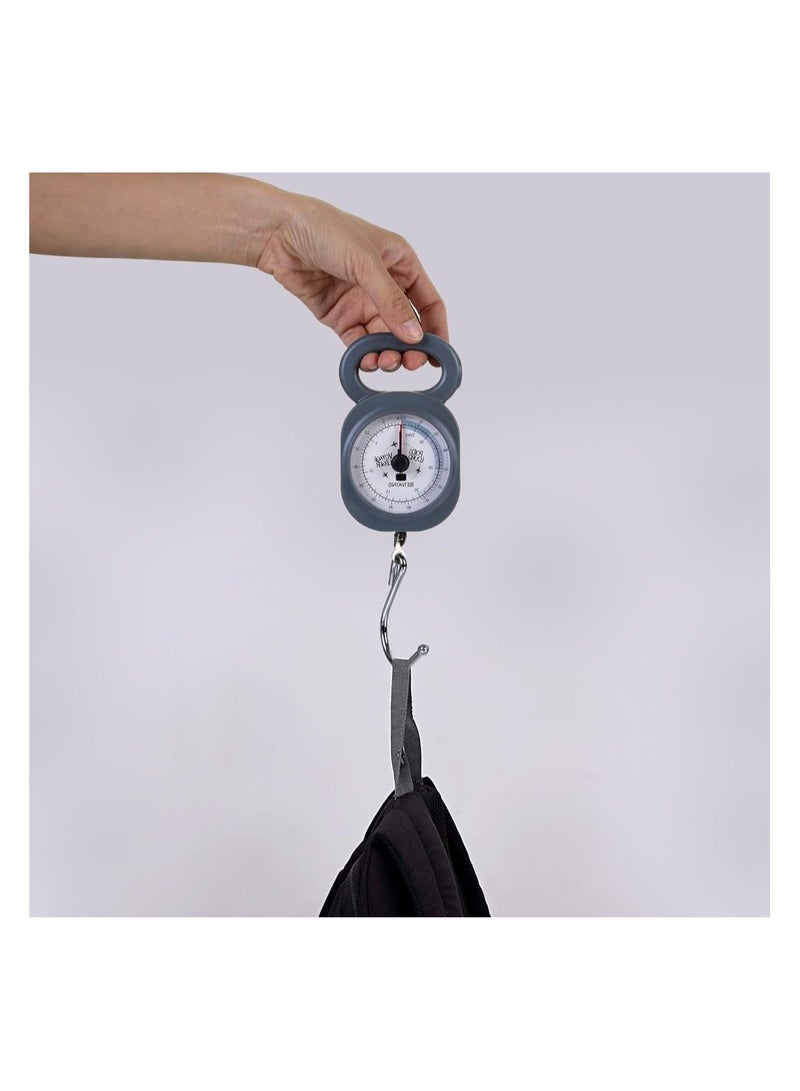 كراون مقياس الأمتعة اليدوي عالي التحمل وخفيف الوزن مقياس وزن تناظري للأمتعة  - Image 2