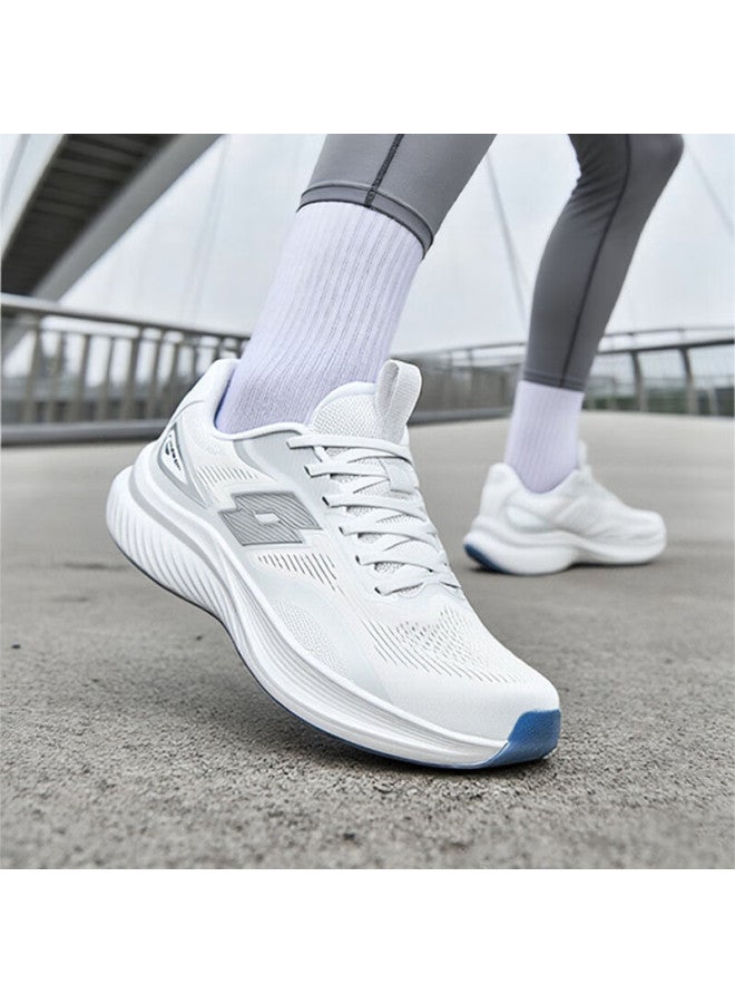 Lotto Women's Casual Couple Shoes Carbon Plate Shock Absorption Breathable Professional Racing Running Shoes Women 330 Gray Size 36 - Image 2