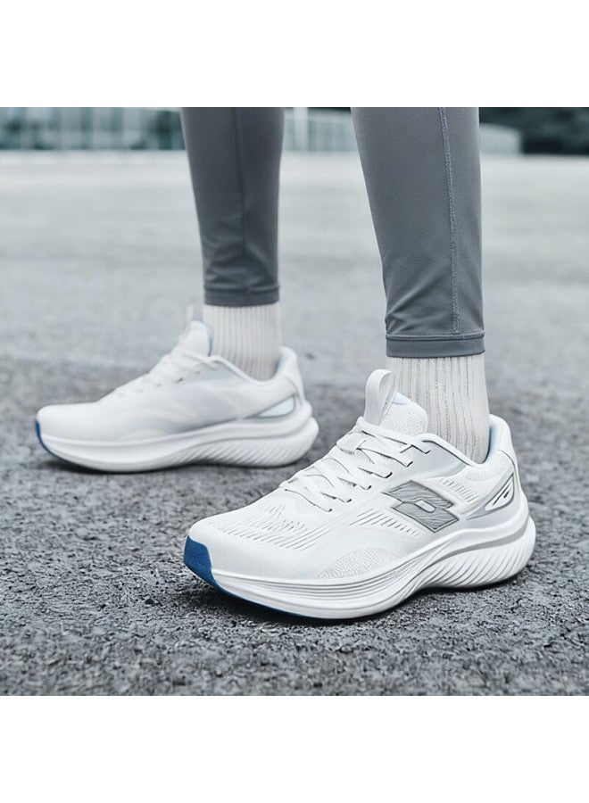 Lotto Women's Casual Couple Shoes Carbon Plate Shock Absorption Breathable Professional Racing Running Shoes Women 330 Gray Size 36 - Image 4