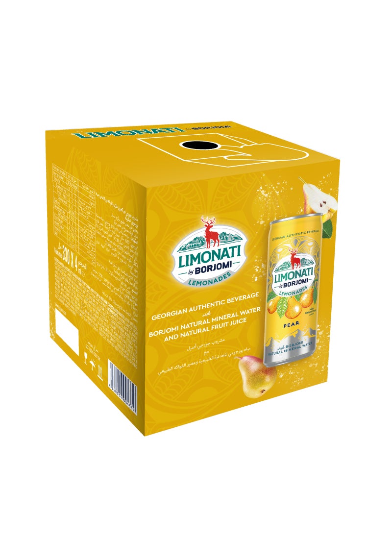 Borjomi Pear Limonati Natural Georgian Lemonades - Image 2