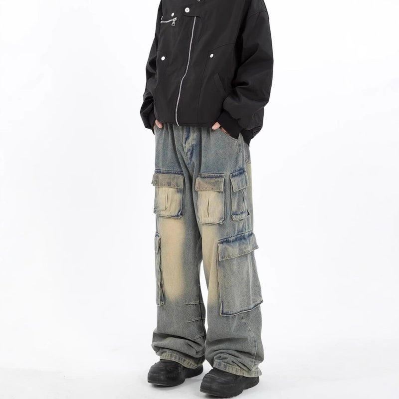 Unisex Casual Daily Denim Jeans - Image 3