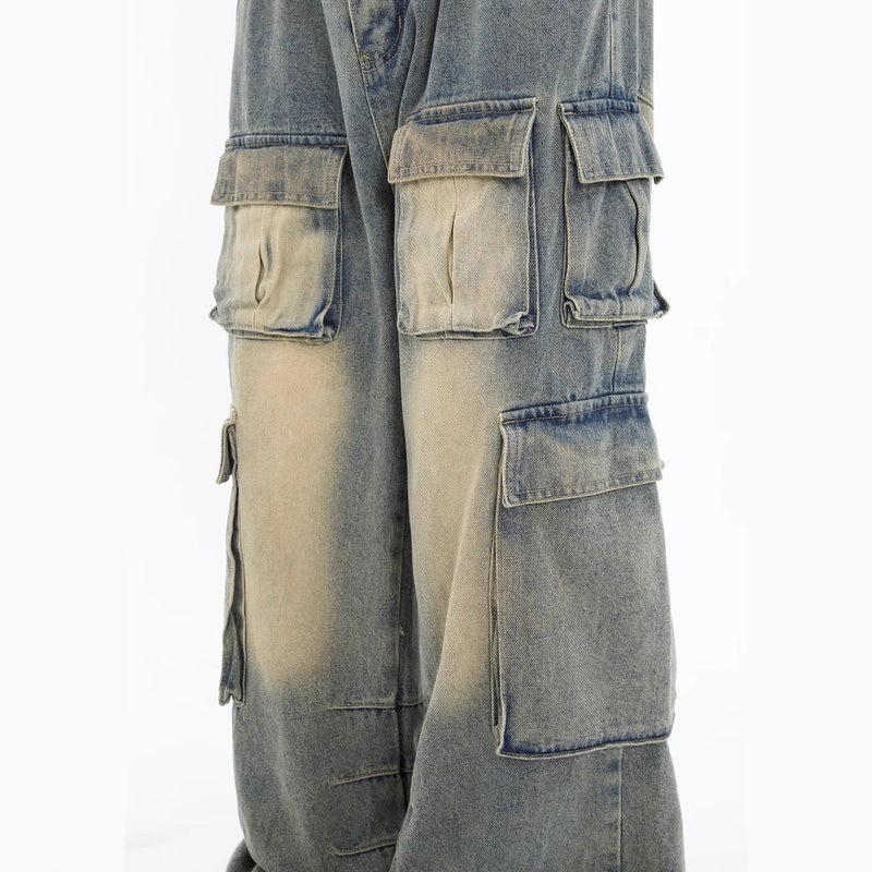 Unisex Casual Daily Denim Jeans - Image 5
