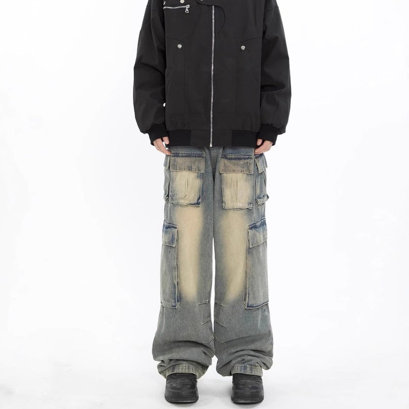 Unisex Casual Daily Denim Jeans - Image 4