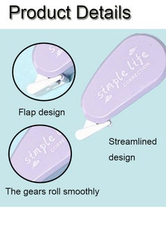 GBQ 6pcs Portable Correction Tape Applicator Is Easy To Pack, Which Can Correct The Student Stationery Goodies Immediately  - Image 3