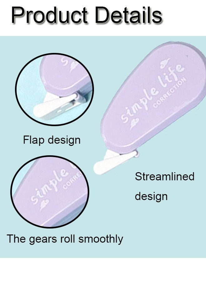 GBQ 6pcs Portable Correction Tape Applicator Is Easy To Pack, Which Can Correct The Student Stationery Goodies Immediately  - Image 3