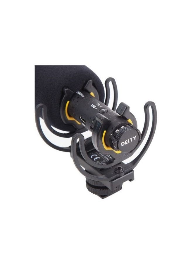 Deity Microphones V-Mic D3 Pro Camera-Mount Shotgun Microphone with Location Recording Bundle