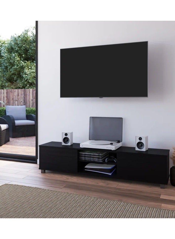 ملاذ هاوس وحدة تلفزيون حديثة - MZTV304-أسود - 180 طول × 45 ارتفاع × 40 عرض - Image 1