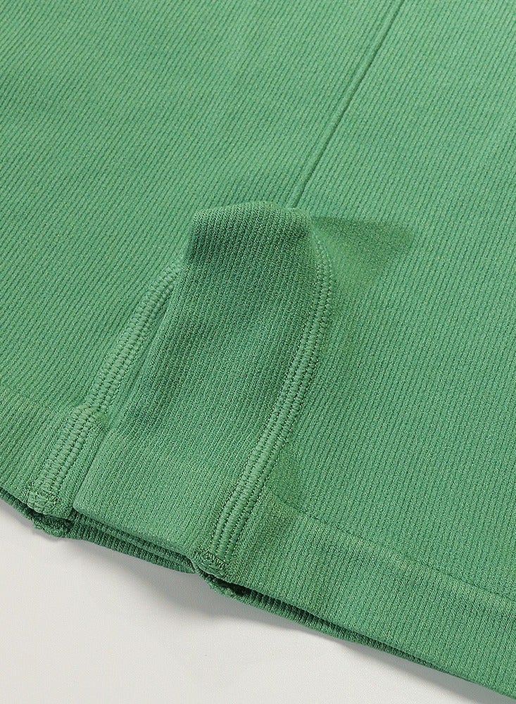 شورتات بوكسير ribbed بدون seams للنساء (عبوة من 3) بألوان متنوعة - Image 5