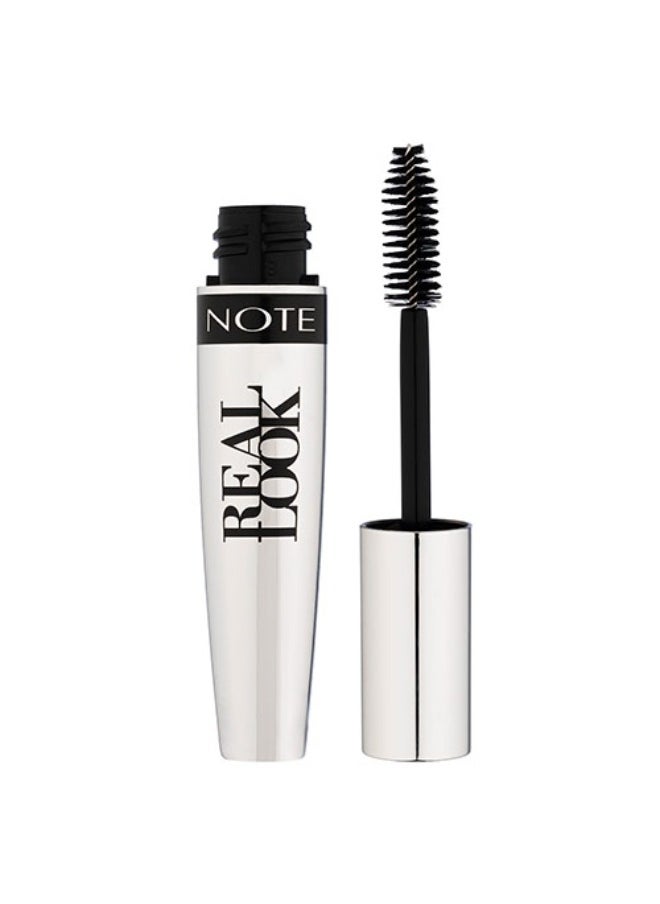Note Note Real Look Mascara With Vitamin E - Black  - Image 1