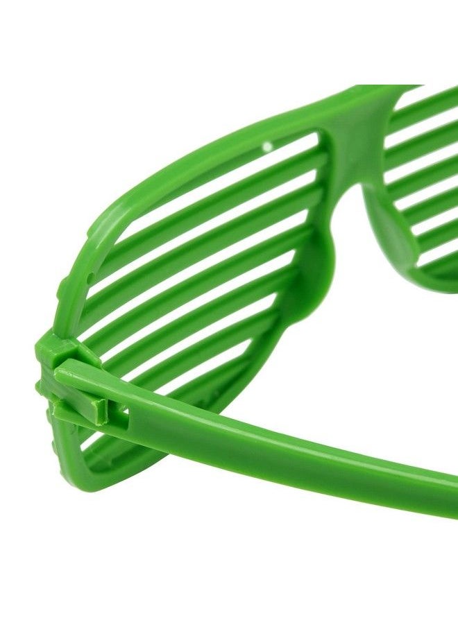 Blue Panda 36 Pack Shutter Shades 80S Retro Style Party Sunglasses For Props Decorations Costumes (4 Colors)  - Image 4