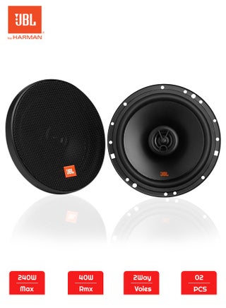 JBL High-Performance 240W 6.5" 2-Way Coaxial Car Speakers with 40W RMS and Clear Sound Reproduction - 2 Pieces - pzsku/ZA106513B0D89507211F3Z/45/_/1731567987/2c9ace04-34c6-4235-9d9b-e0e23027ac4a