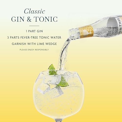 FEVER TREE Fever-Tree Premium Tonic Water, Indian, 163.2 Fl Oz (Pack of 24) - Image 5
