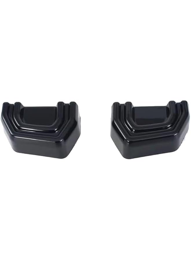 Topleo Exterior Front Tow Hitch Overlays ABS Plastic for Jetour T2 2024 2025 (Glossy Black)  - Image 5