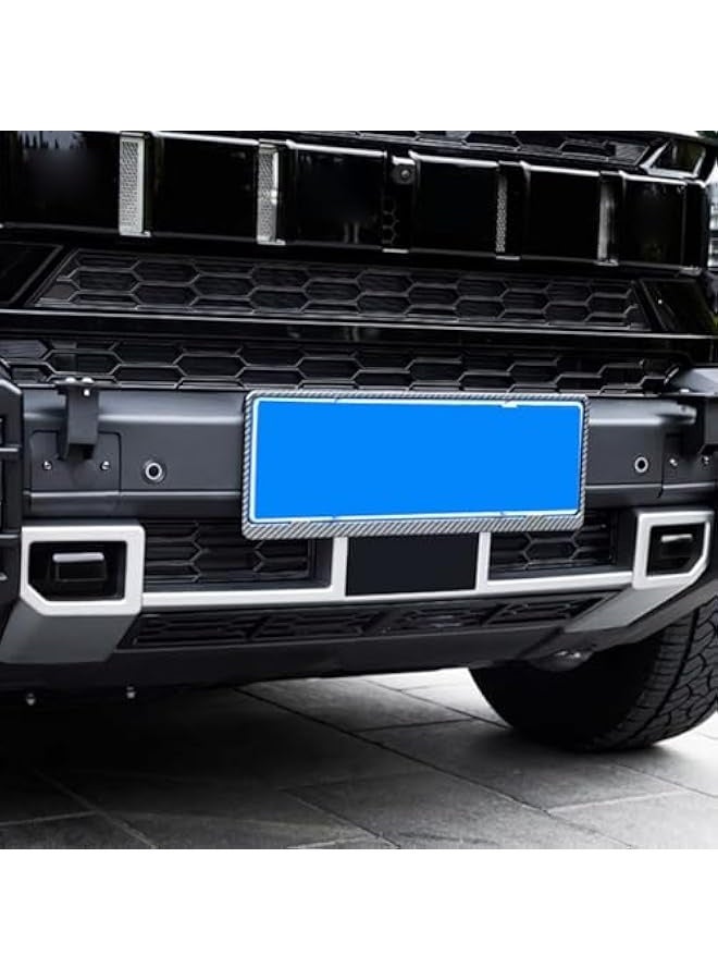 Topleo Exterior Front Tow Hitch Overlays ABS Plastic for Jetour T2 2024 2025 (Glossy Black)  - Image 2