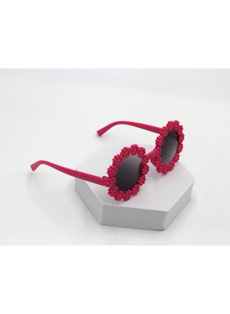 D'Daniela Zairah Glasses and Headband Set For Babies and Girls- Hot Pink