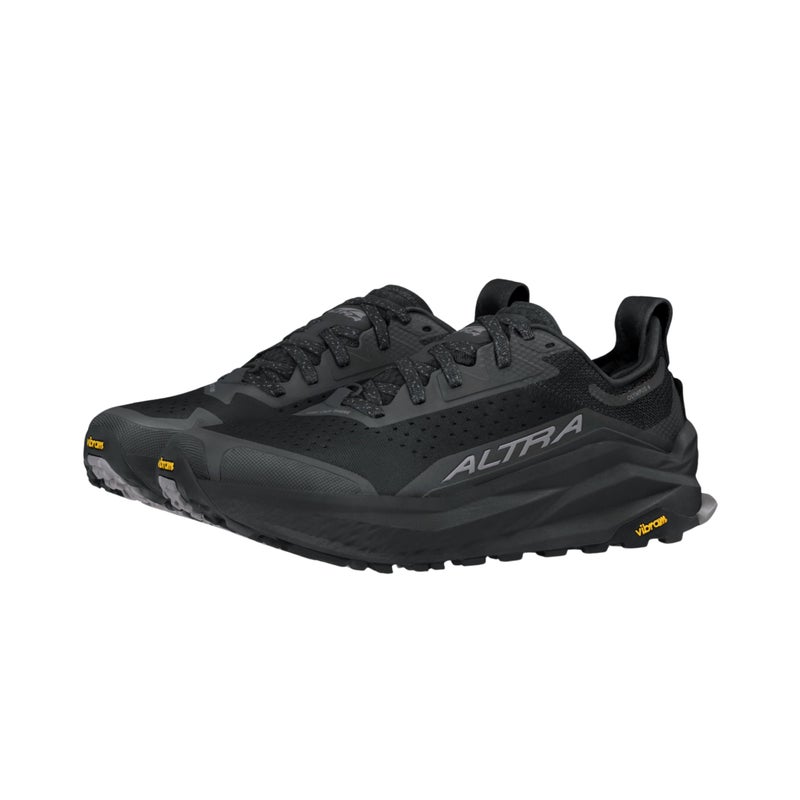 ALTRA Men's Olympus 6 Trail Running Shoe, Black/Black, 11.5 - Image 5