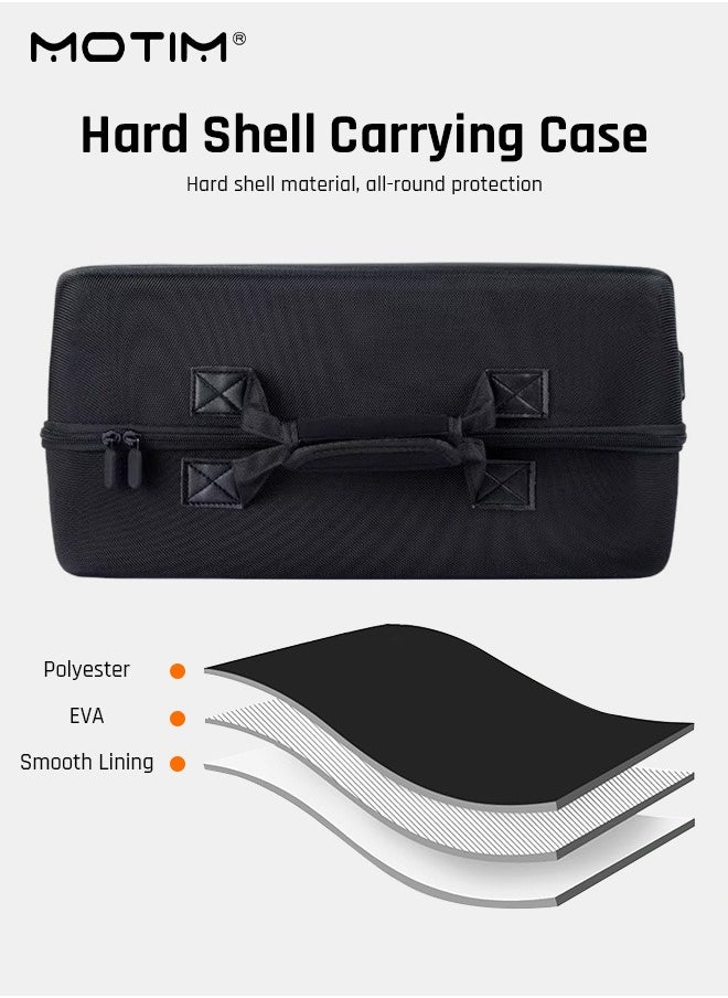 Storage Case for PS5, Shockproof Hard Shell Bag, Game Console Box, Portable Handbag Waterproof Shoulder Bag for Playstation 5 Console and Accessories