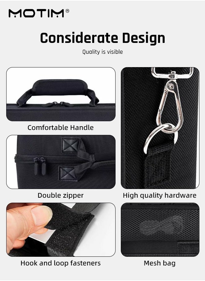 Storage Case for PS5, Shockproof Hard Shell Bag, Game Console Box, Portable Handbag Waterproof Shoulder Bag for Playstation 5 Console and Accessories