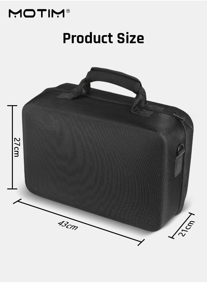Storage Case for PS5, Shockproof Hard Shell Bag, Game Console Box, Portable Handbag Waterproof Shoulder Bag for Playstation 5 Console and Accessories