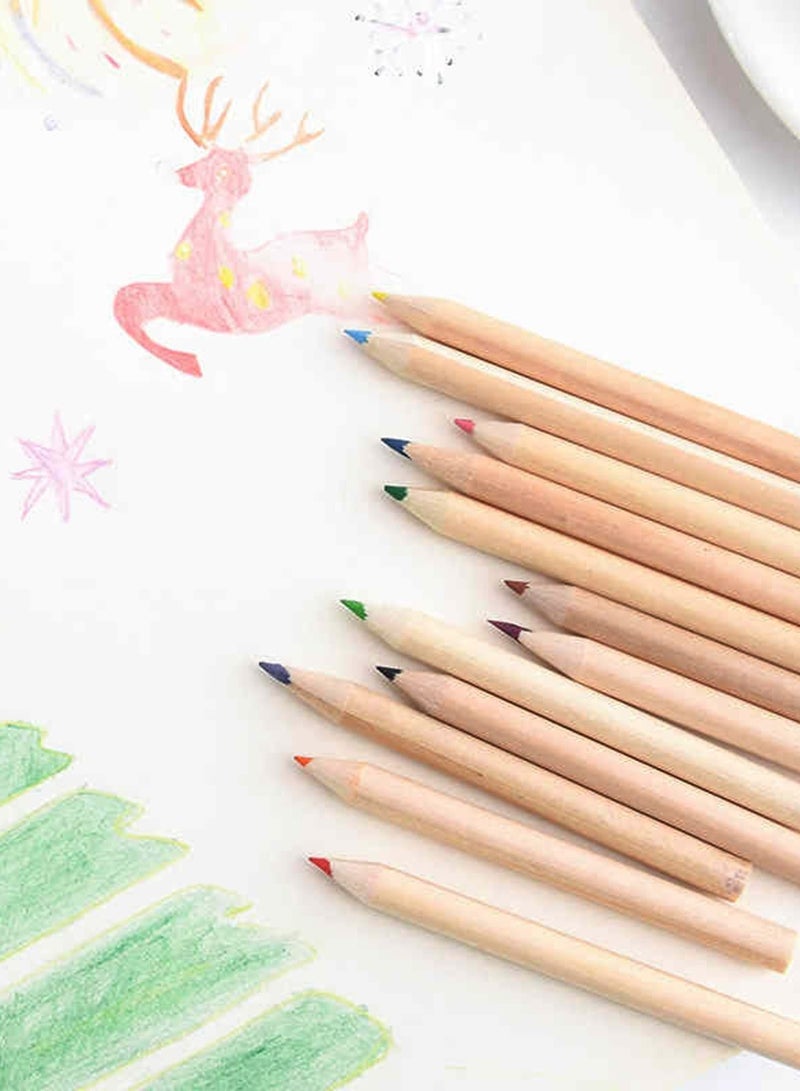 Vitacelli 48 Piece Colored Pencils with Built-in Sharpener in Tube Cap, Vibrant Color Presharpened Pencils for School Kids Teachers, Soft Core Art Drawing for Coloring, Sketching, and Painting Assorted - Image 3