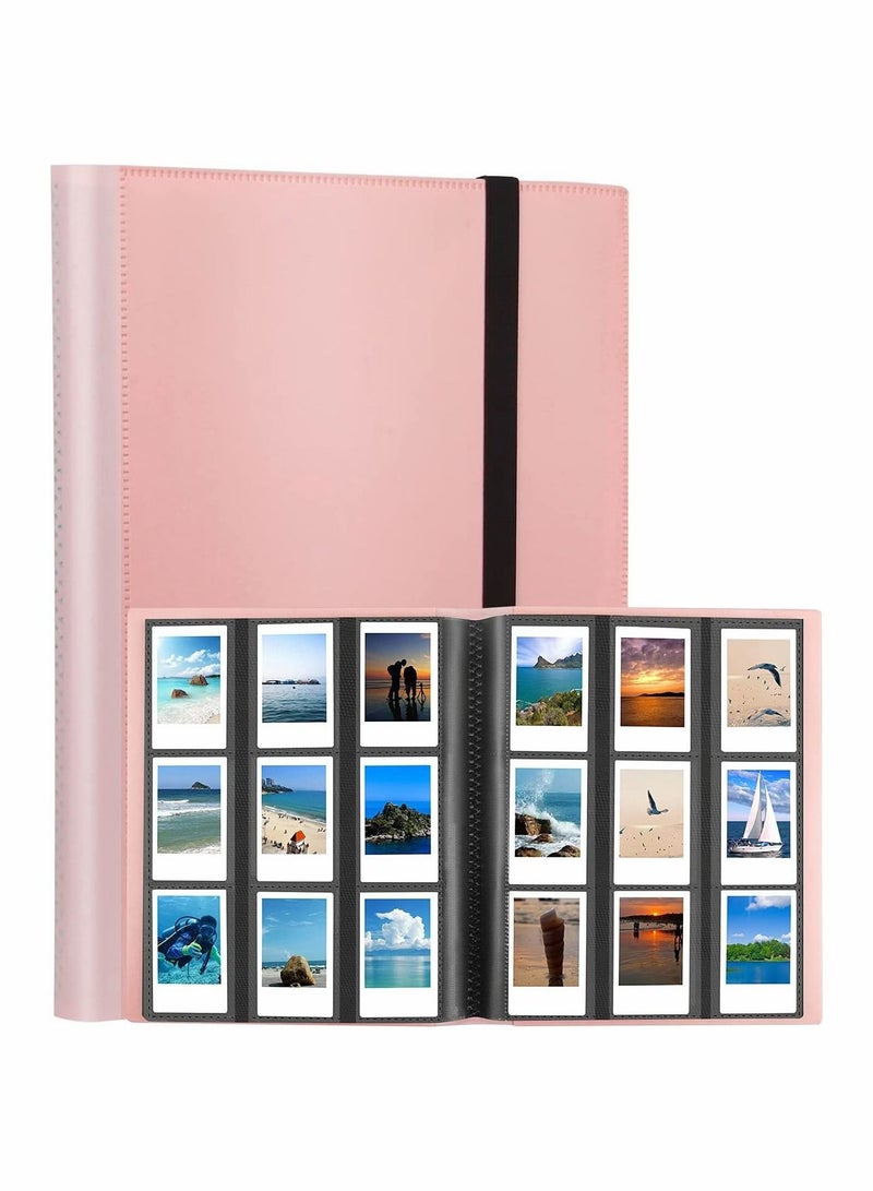 SYOSI 432 Pockets Photo Album for Fujifilm Instax Mini Camera, for Polaroid Camera, for Fujifilm Instax Mini 11 90 70 9 8+ 8 LiPlay Instant Camera, for Polaroid Snap SnapTouch PIC-300 Z2300 Camera (Pink) - Image 1
