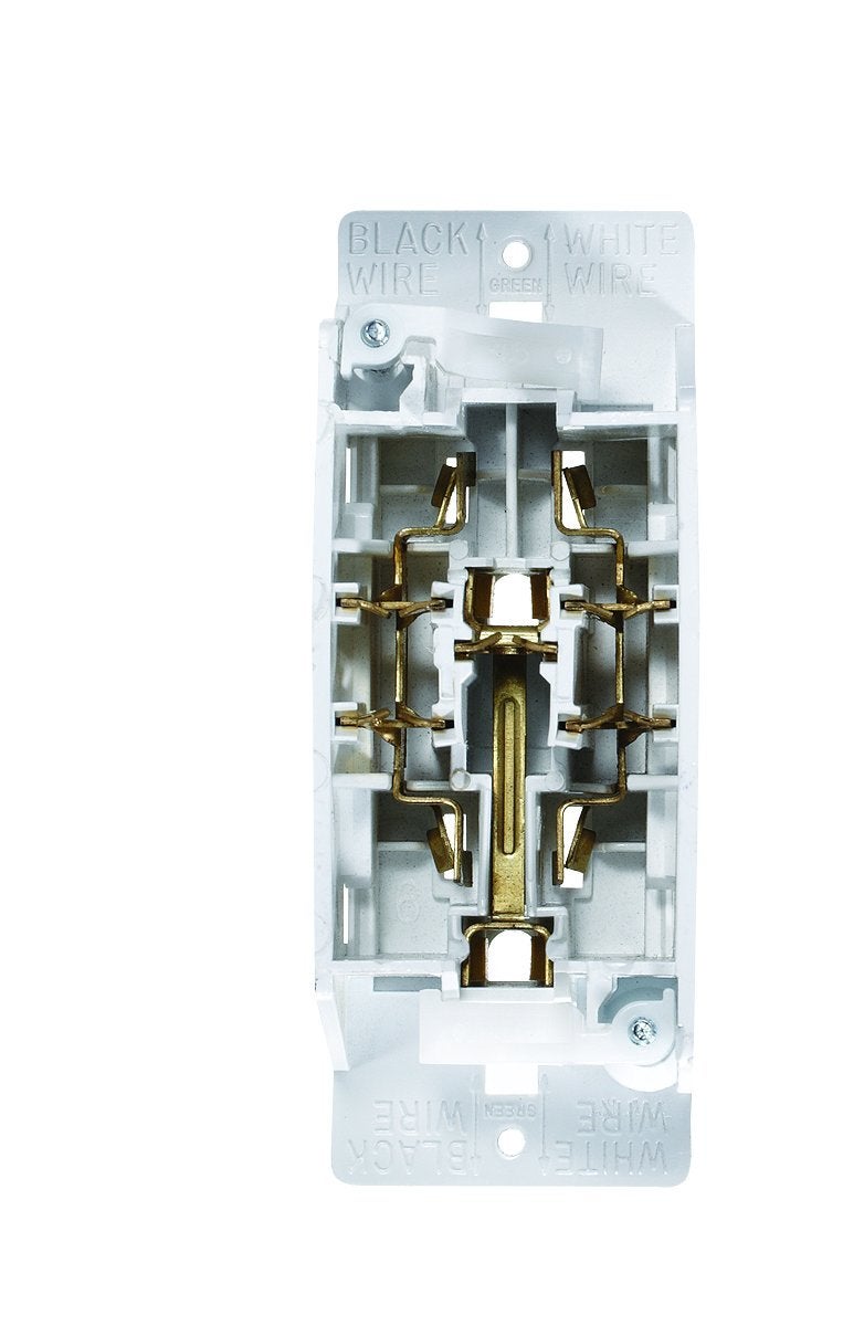 RV Designer RV مصمم S831، مخرج مزدوج حديث، ذاتي الاحتواء، سلك سريع مع غطاء، أبيض - Image 2