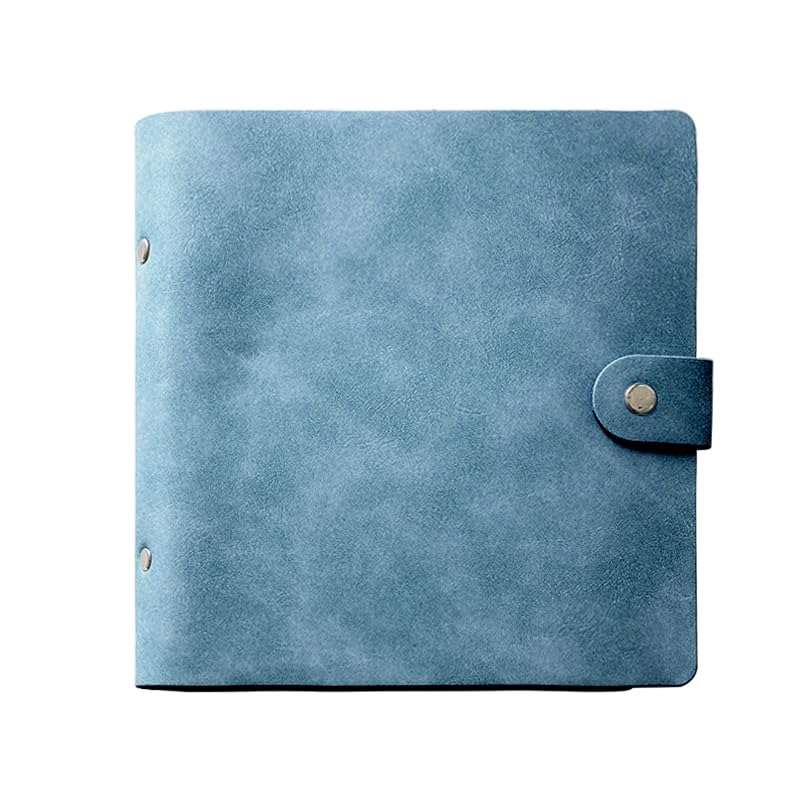 ZENKO 200 Pockets Lock Photo Album Compatible with Fujifilm Instax Mini 13/12/11/9/8/SE/41/99/Evo/Liplay Instant Camera/, Polaroid Snap SnapTouch Mint Zip Instant Camera Printer-Blue - Image 1