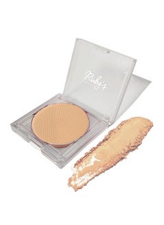Ruby's Organics Compact Setting Powder- Matte Finish Poreless With Spf For Women All Skin Types, Face Makeup, Controls Oil, Conceals & Radiant Skin, Natural, Cruelty, Vegan & Paraben Free - Shade Sp3, 9G  - Image 1