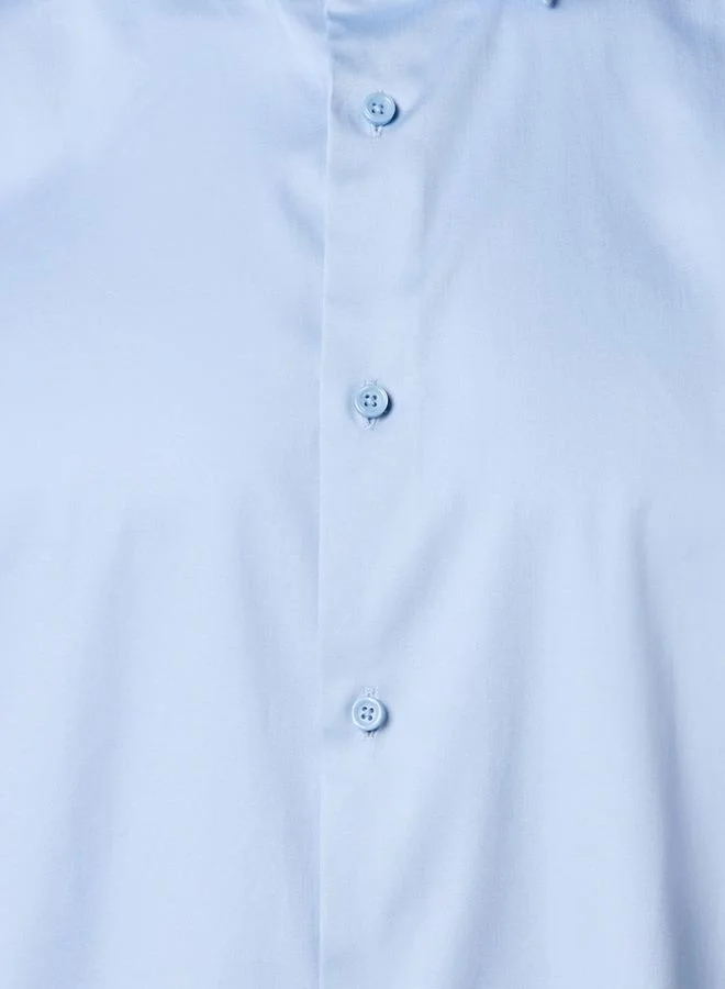 Splash FAV Slim Fit Collared Short Sleeves Shirt