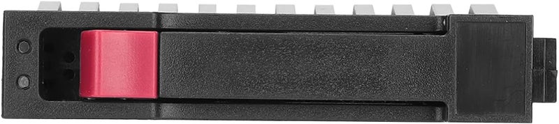 2.5in Hard Drive Tray, SAS SATA HDD Adapter Bracket, Metal ABS Stable Silver Black Hot Swap Drive Cage with 4 Screws for ProLiant DL360 G5 G6 G7 BL460c ML350 - Image 2