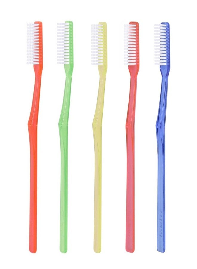 MAXI Supreme Hard Bristle Toothbrush for Adults Pack of 12 | Deep Cleaning, Plaque & Stain Removal | Durable Firm Bristles | Comfortable Grip Handle | Multicolour - Image 3