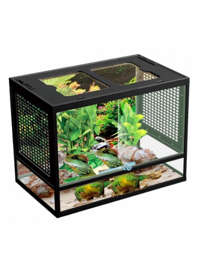 DoPhin Dolphin TT812- 3 in 1 Terrarium Tank, a habitat designed for reptiles, amphibians, or plants. - Image 3