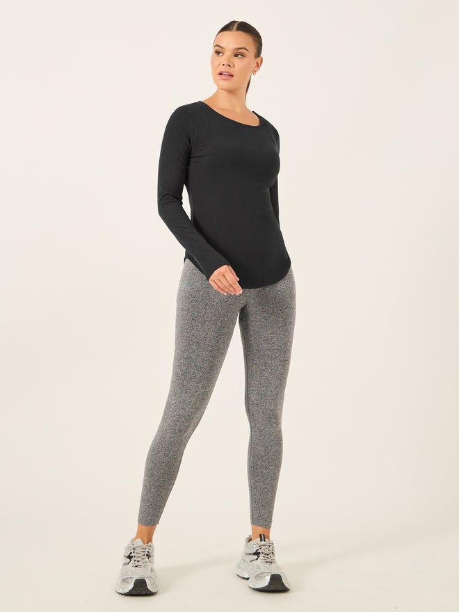 Styli Styli Active Pin Tuck Back Long Sleeve Top  - Image 2