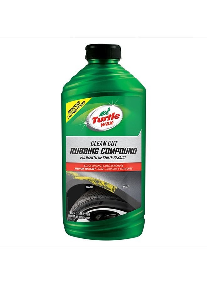 TurtleWax Turtle Wax Clean Cut Rubbing Compound Car Wax 532 ml  - Image 1
