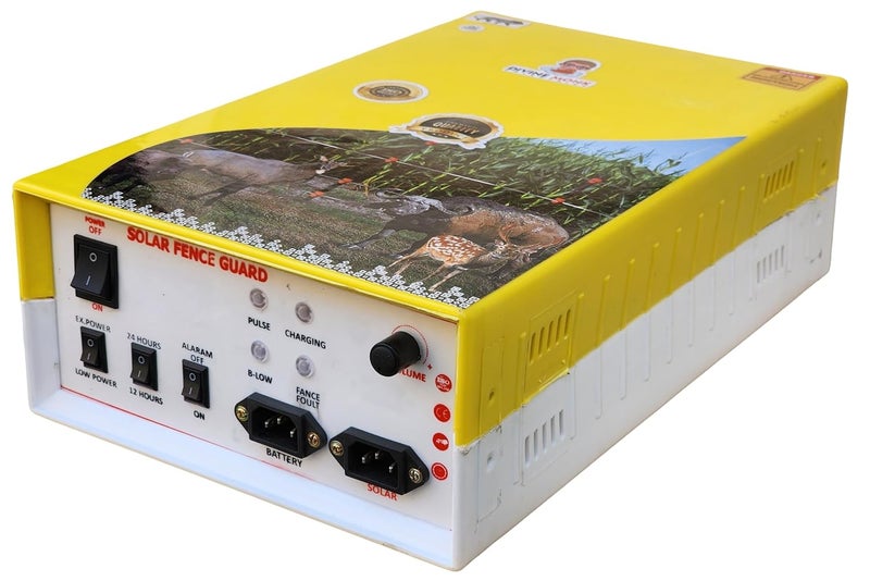 DIVINE MONK Solar Electric Fence Guard, Multiple Power Modes, Battery and Solar Charging - Image 3