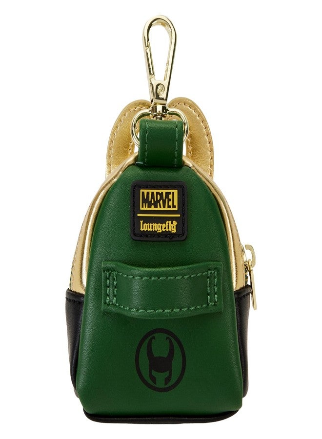 Loungefly Pets Marvel Loki Cosplay Treat Bag, Green - Image 4