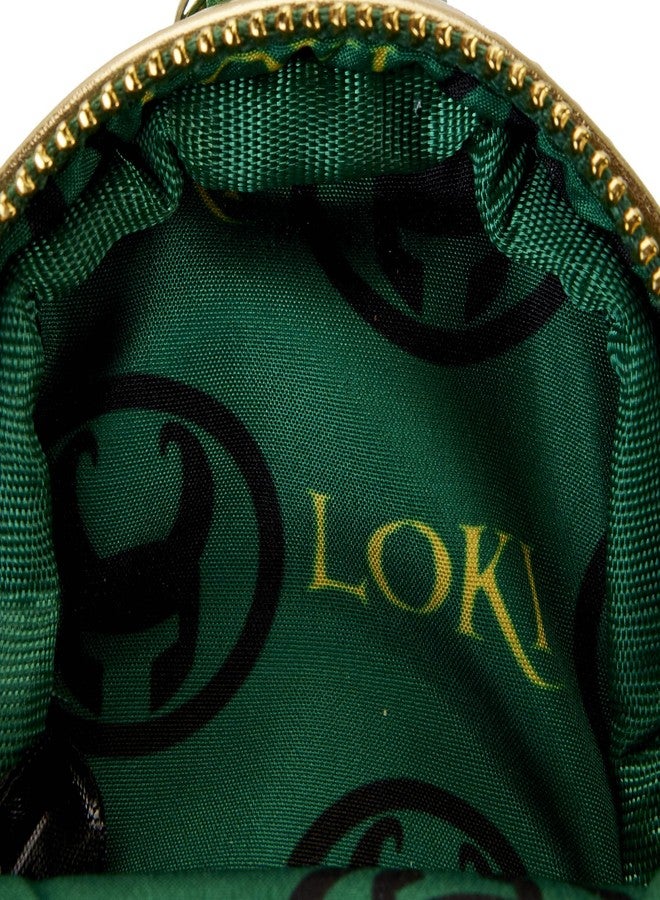 Loungefly Pets Marvel Loki Cosplay Treat Bag, Green - Image 5